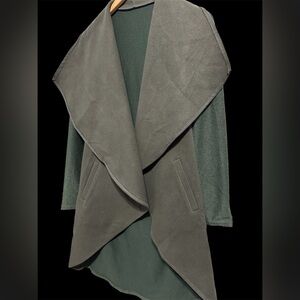Light Jacket deep green and brown color size M